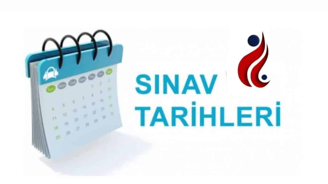 1. DÖNEM 2. SINAV TARİHLERİ AÇIKLANDI